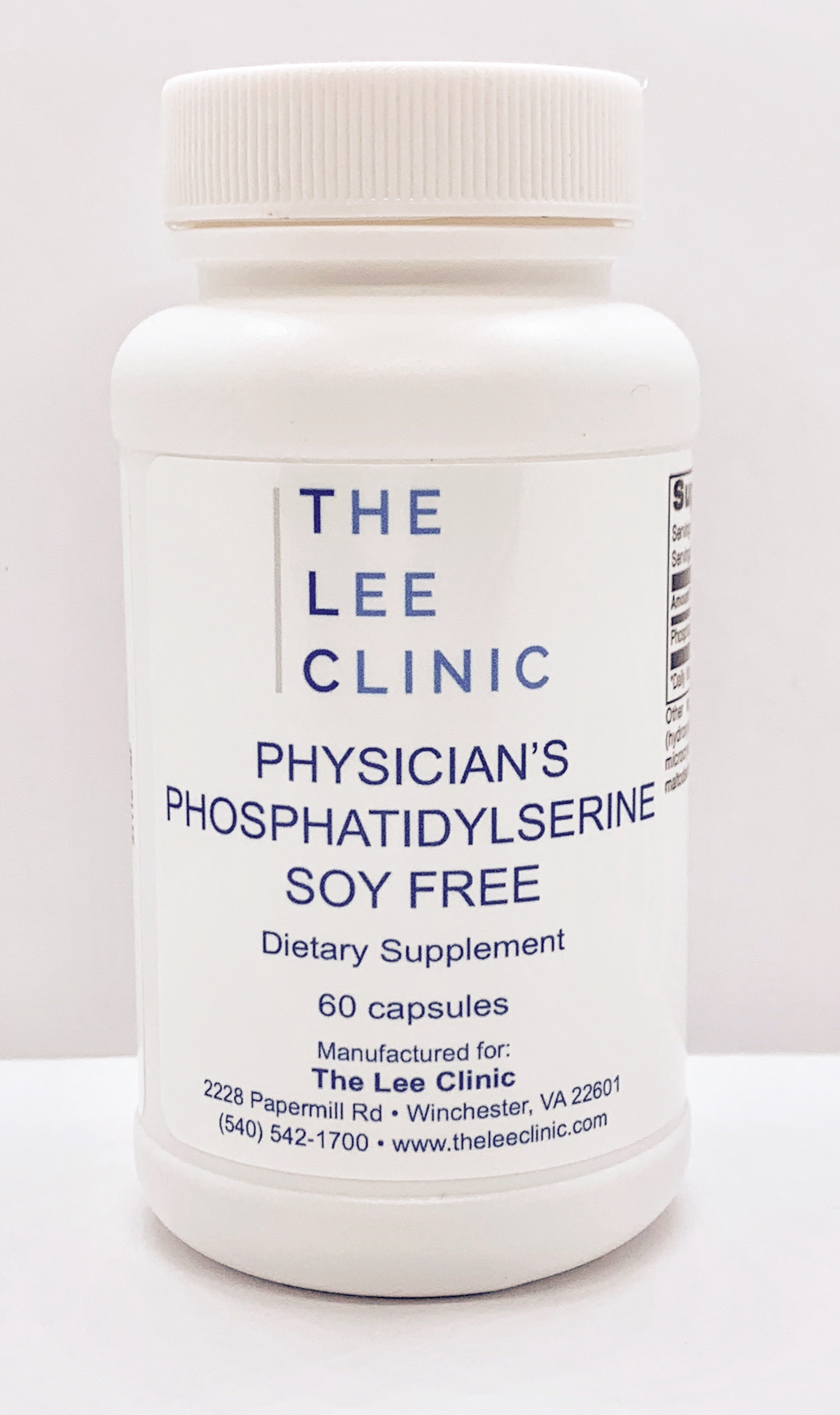 Physician's Phosphatidylserine Soy Free