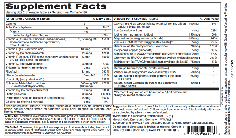 TLC Physician's Multivitamin (Chewable)