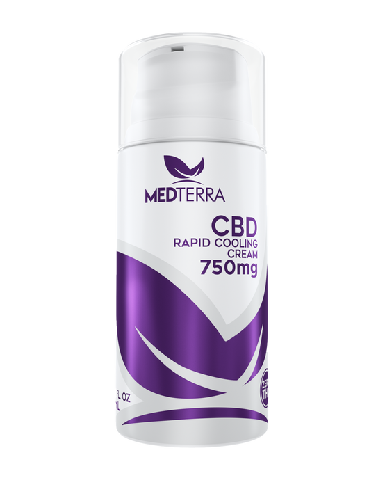 Medterra CBD Rapid Cooling Cream 750mg