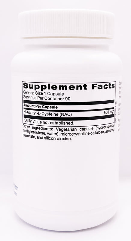 N-Acetyl-L-Cysteine (NAC) 500mg
